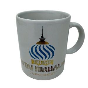 VINTAGE TRUMP TAJ MAHAL CASINO & RESORT MUG